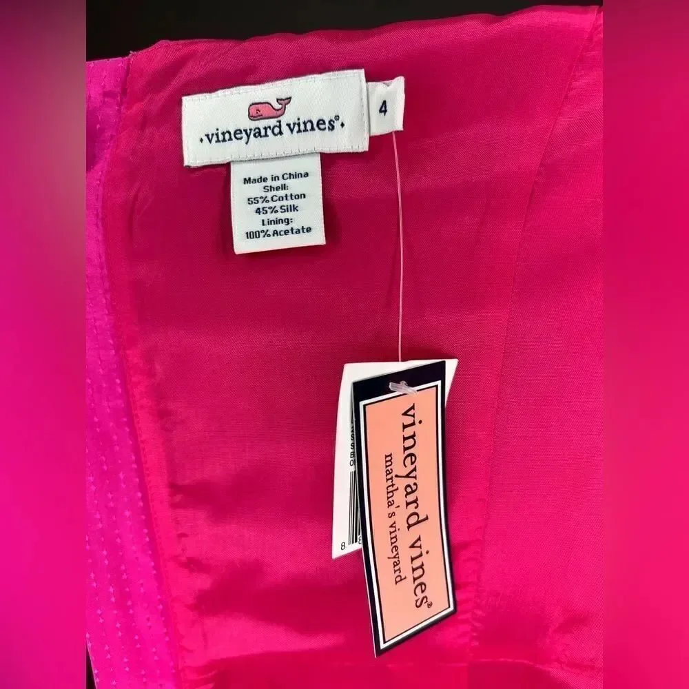 Vineyard vines solid Dobby dress